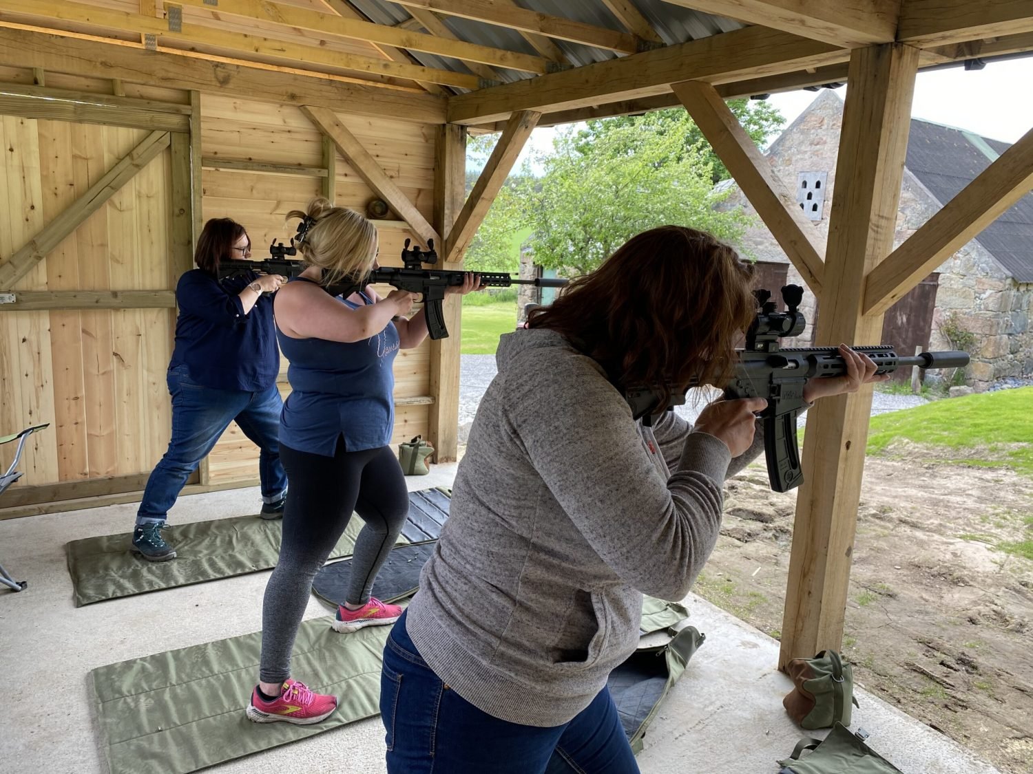 Our first all ladies shooting group